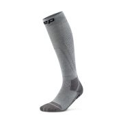 Șosete compresie înalte CEP Hiking Light Cushion - gri | dark grey | drumeții