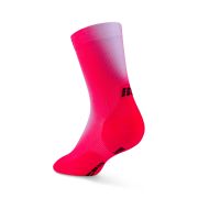 Șosete compresie CEP Run Edition Gradient 5.0 Mid Cut W - lila/roz