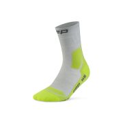Șosete compresie hiking CEP Hiking Light Cushion Mid Cut W - gri/lime