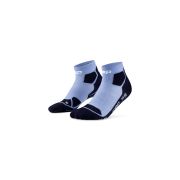 Șosete compresie hiking CEP Hiking Light Cushion Low Cut W - albastru deschis | bleumarin