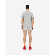 Tricou alergare CEP Core Run Short Sleeve - gri deschis | respirabil