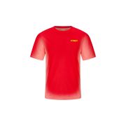 Tricou alergare CEP Core Run Short Sleeve - coral neon fade | respirabil