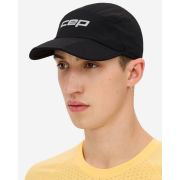 Șapcă pliabilă alergare CEP Run - negru | protecție UV și ventilație