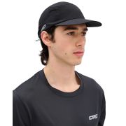 Șapcă alergare CEP Core Run Soft Cap - neagră | protecție soare