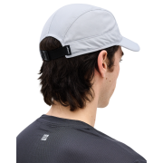 Șapcă pliabilă alergare CEP Run | protecție UV și ventilație - light grey