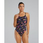 Costum înot întreg femei TYR Trinityfit Triadic - multicolor | 300h clor