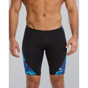 Jammer înot TYR Durafast Elite Waveform - albastru/verde | rezistent clor