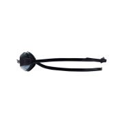 Ochelari înot TYR Black Ops 140 EV Racing - fumuriu metalizat | oglindă