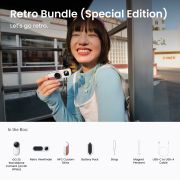 Camera video mini Insta360 GO 3S - Retro Bundle Special Edition