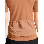 Tricou ciclism Craft Everyday Wool SS Jersey damă - caramel