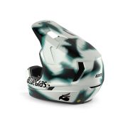 Casca MTB Bluegrass Legit Mips - alb-verde mentolat mat