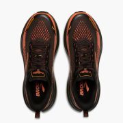 Pantofi alergare trail Brooks Cascadia 20 bărbați - negru cu corai și portocaliu