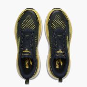 Pantofi alergare trail Brooks Cascadia 20 bărbați - bleumarin cu galben neon și gri
