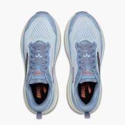 Pantofi alergare trail Brooks Cascadia 20 damă - albastru pastel cu corai