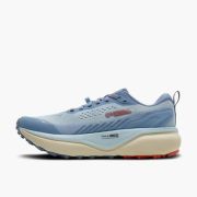 Pantofi alergare trail Brooks Cascadia 20 damă - albastru pastel cu corai
