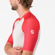 Tricou ciclism mânecă scurtă Castelli Unlimited Endurance 3 bărbați - ivoriu