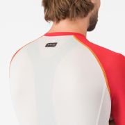 Tricou ciclism mânecă scurtă Castelli Unlimited Endurance 3 bărbați - ivoriu