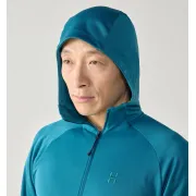Hanorac Haglöfs Korp Mid Hood bărbați - turcoaz