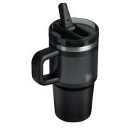 Pahar termoizolant Stanley Quencher ProTour cu pai - negru