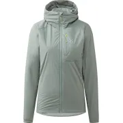 Jachetă izolată Haglöfs L.I.M Mimic Barrier Hood damă - verde