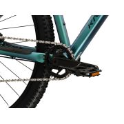 Bicicleta MTB Kross Level X100 29 inch verde-negru, Shimano Essa