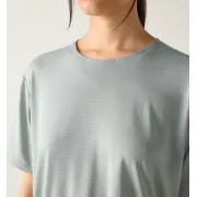 Tricou crop Haglöfs L.I.M Delta Crop Tee damă - verde