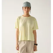Tricou crop Haglöfs L.I.M Delta Crop Tee damă - galben