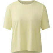 Tricou crop Haglöfs L.I.M Delta Crop Tee damă - galben