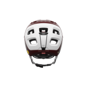 Casca MTB POC Tectal Race Mips - Garnet Red/Hydrogen White Matt