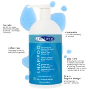 Șampon Triswim Hair Shampoo - limete și mango tropical - 946ml