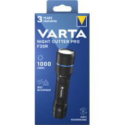 Lanterna Varta Night Cutter PRO F20R, 1000 lumeni, acumulator intern
