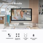 Cameră web Insta360 Link 2C - alb Arctic White