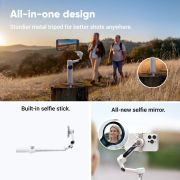 Stabilizator smartphone Insta360 Flow 2 Pro - alb Arctic White