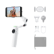 Stabilizator smartphone Insta360 Flow 2 Pro Creator Bundle - alb Arctic White