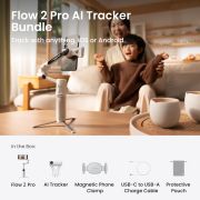 Stabilizator smartphone Insta360 Flow 2 Pro AI Tracker Bundle - Stone Gray