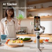 Stabilizator smartphone Insta360 Flow 2 Pro AI Tracker Bundle - alb Arctic White