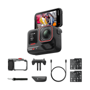 Cameră de acțiune Insta360 Ace Pro 2 Xplorer Bundle, dublă baterie - Slate Gray
