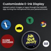 Insta360 Mic Pro Transmitter  (Arctic White)