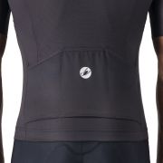 Tricou ciclism Castelli Entrata Apex bărbați - negru cu alb