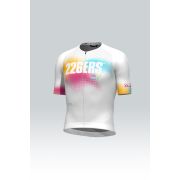 Tricou ciclism Gobik CX Pro 4.0 Hydrazero - alb multicolor