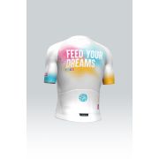 Tricou ciclism Gobik CX Pro 4.0 Hydrazero - alb multicolor