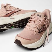 Pantofi alergare trail Brooks Range damă - roz prăfuit cu maro
