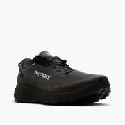 Pantofi alergare trail Brooks Divide 6 GTX bărbați - negru cu bleu