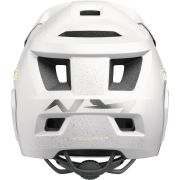Cască copii MTB full-face Abus YouDrop FF - alb cu accente lămâie