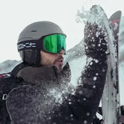 Ochelari ski electrofotocromatici React Swiss Sight 2.0 - neon/negru