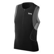 Maiou triatlon TYR Competitor bărbați - negru cu gri