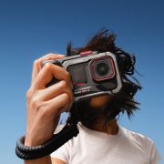 Set mâner Insta360 Ace Pro 2 / Ace Pro Xplorer Grip Kit - gri închis