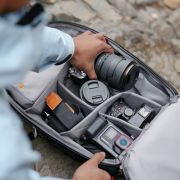 Rucsac Insta360 Explorer Backpack - negru cu gri