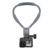 Suport magnetic de gât Telesin pentru camere de acțiune