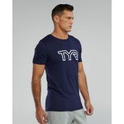 Tricou tehnic TYR Ultrasoft Lightweight - bleumarin | confortabil și durabil